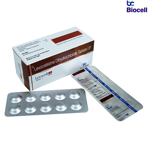 LEVOCELL- 5 Tablets (ALU- ALU)