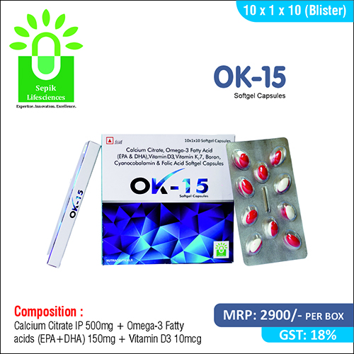 OK-15 Softgel Capsules