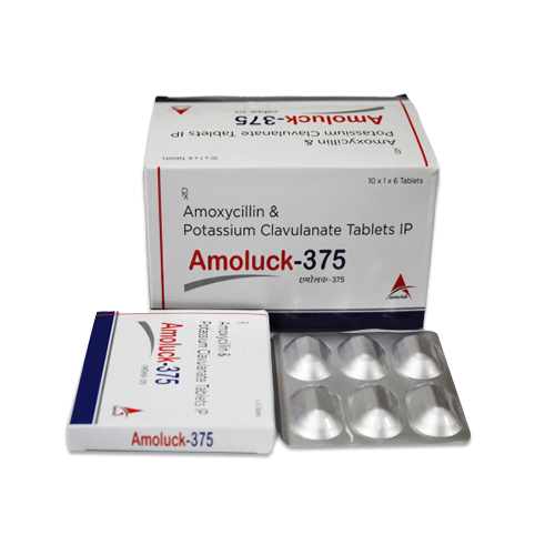 Amoxycillin 250mg/500mg + Potassium Clavulanate 125mg Tablets IP