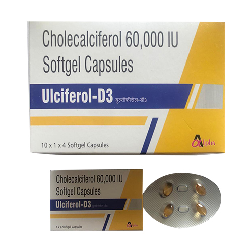 ULCIFEROL-D3 Softgel Capsules