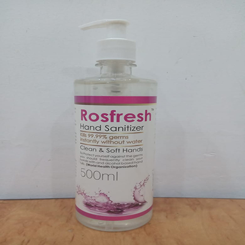 Rosfresh 500ml (Pump/ Spray) Hand Sanitizer