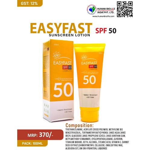 EASY FAST SPF 50 UVA/UVB Lotion