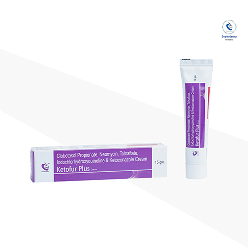 Clobetasol Propionate + Neomycin + Tolnaflate + Iodochlrhydroxyquinoline + Ketoconazole Cream