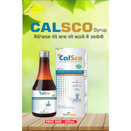 CALSCO (COMBINATIO N OF CALCIUM) Syrups