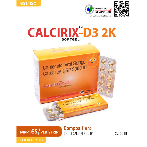 CALCIRIX -D3 2K Softgel Capsules