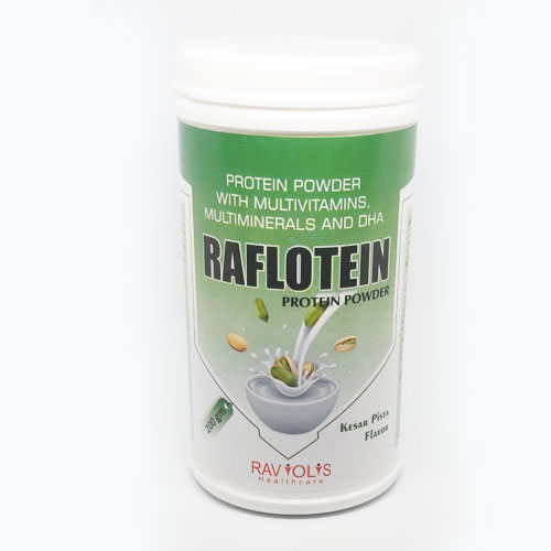RAFLOTEIN-DHA HIGH PROTEIN (Kesar Pista) Protein Powder