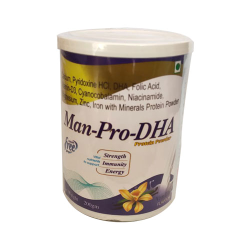 MAN-PRO-DHA (Vanilla Flavour) Protein Powder