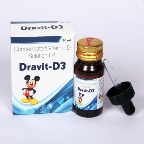Cholecalciferol 60000 I.U  (Vitamin D3) Oral Drops