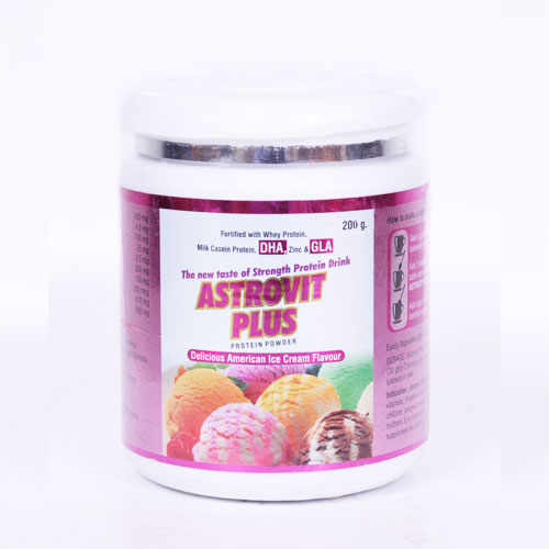 Astrovit Plus Protein Powder (American Ice Cream Flavour)