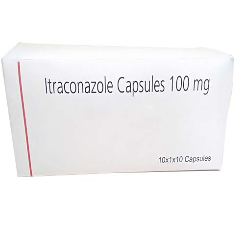 Itraconazole 100mg/200mg Capsules