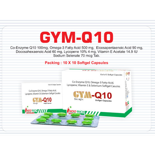 GYM-Q10 Softgel Capsules