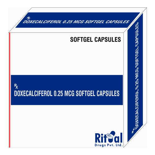 Doxecalciferol 0.25 mcg Softgel Capsules