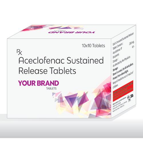 Aceclofenac Sustained Release Tablets