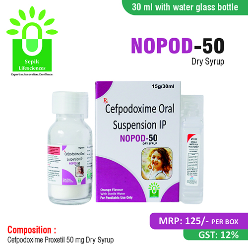 NOPOD-50 Dry Syrup