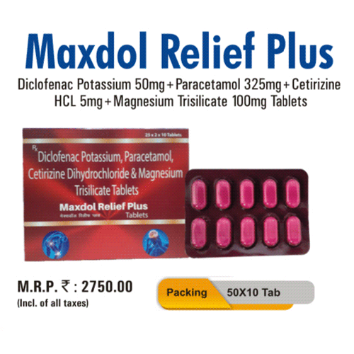 Maxdol Relief Plus Tablets