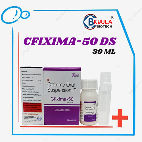 CFIXIMA-50 Dry Syrups