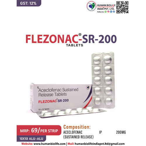 FLEZONAC-SR 200 Tablets