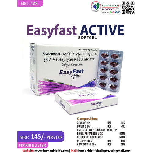 EASY FAST ACTIVE Softgel Capsules